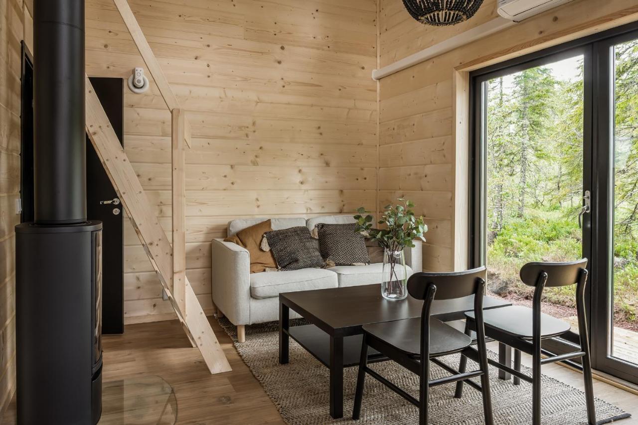Mysig Liten Stuga Perfekt Foer Par Eller Liten Familj Salen  Luaran gambar